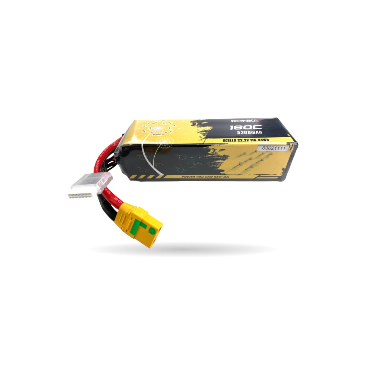 Bonka Lipo Akku 5200mAh HEIM Series 22,2V XT90 Antiblitz