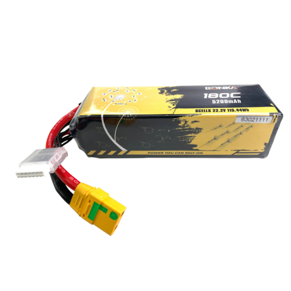 Bonka Lipo Akku 5200mAh HEIM Series 22,2V XT90 Antiblitz