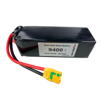 Semi-Solid-State Lipo Akku 9400mAh 25,9V 10C/20C  XT90 Antiblitz