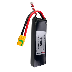 Semi-Solid-State Lipo Akku 9400mAh 11,1V 10C/20C  XT90 Antiblitz