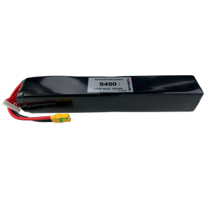 Semi-Solid-State Lipo Akku 9400mAh 44,4V 10C/20C  XT90 Antiblitz 13P