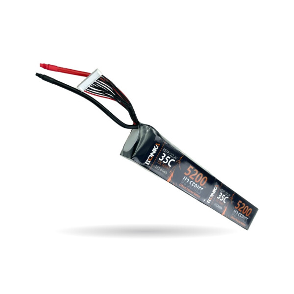 Bonka Lipo Akku 5200mAh 44,4V 12S 35C AS150AB lang 13Pol Balancer