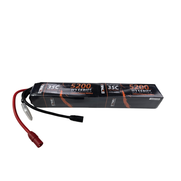 Bonka Lipo Akku 5200mAh 44,4V 12S 35C AS150AB lang 13Pol Balancer