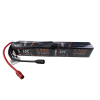 Bonka Lipo Akku 5200mAh 44,4V 12S 35C AS150AB lang 13Pol Balancer