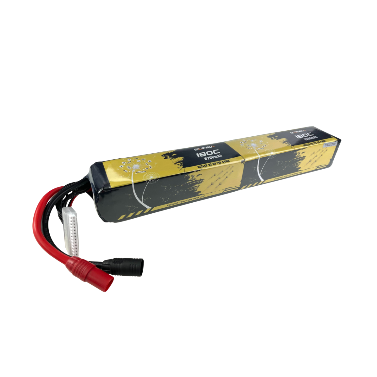 Bonka Lipo Akku 5200mAh 44,4V 12S 180C l box