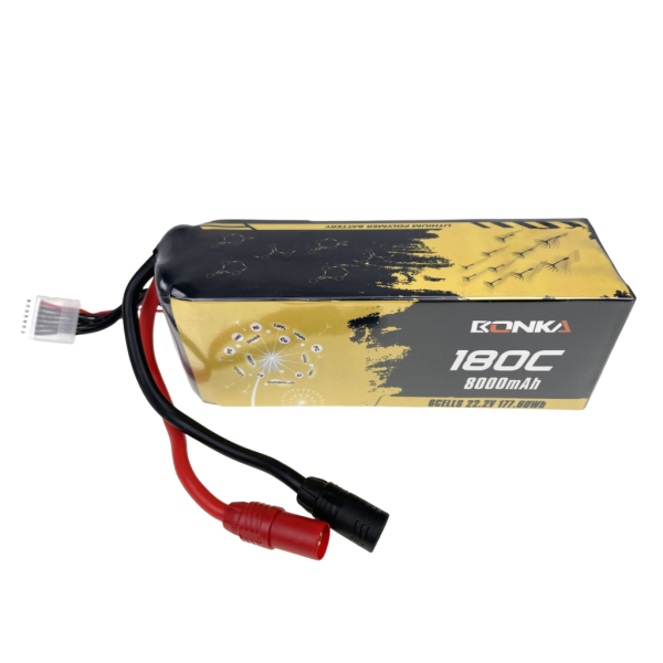 Bonka Lipo Akku 8000mAh 180C HEIM Series 22,2V AS150 Antiblitz