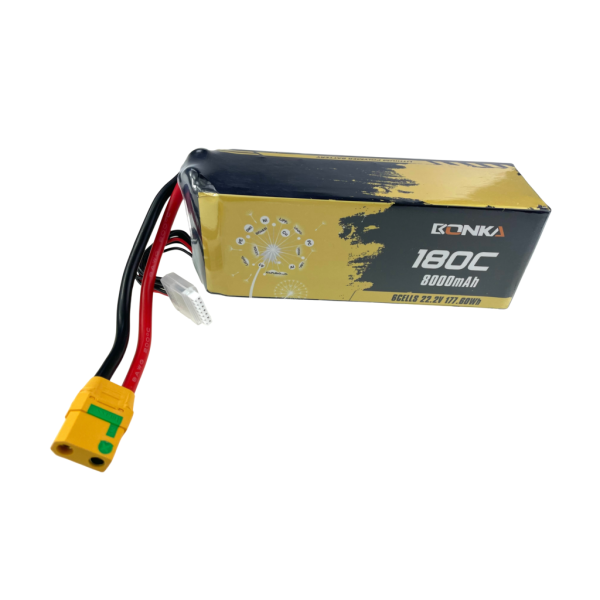Bonka Lipo Akku 8000mAh 180C HEIM Series 22,2V XT90 Antiblitz