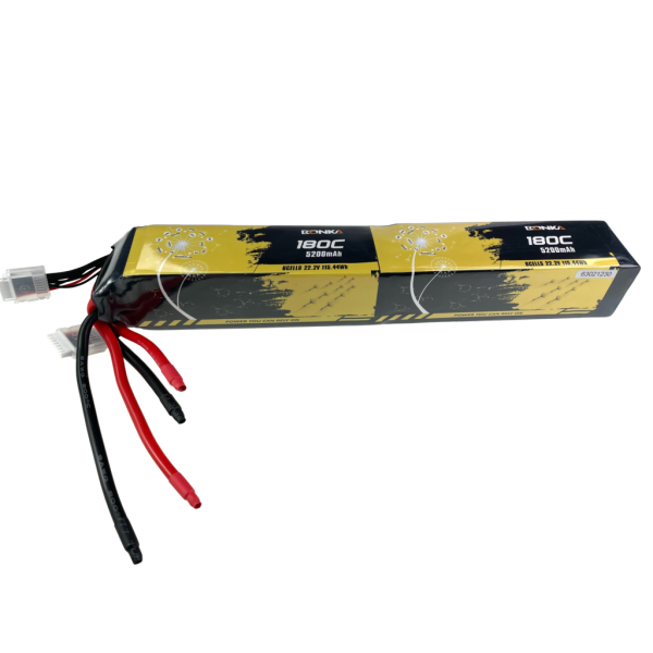 Bonka Lipo Akku 5200mAh 44,4V 12S 180C lang Splittpack 2x6S Balancer