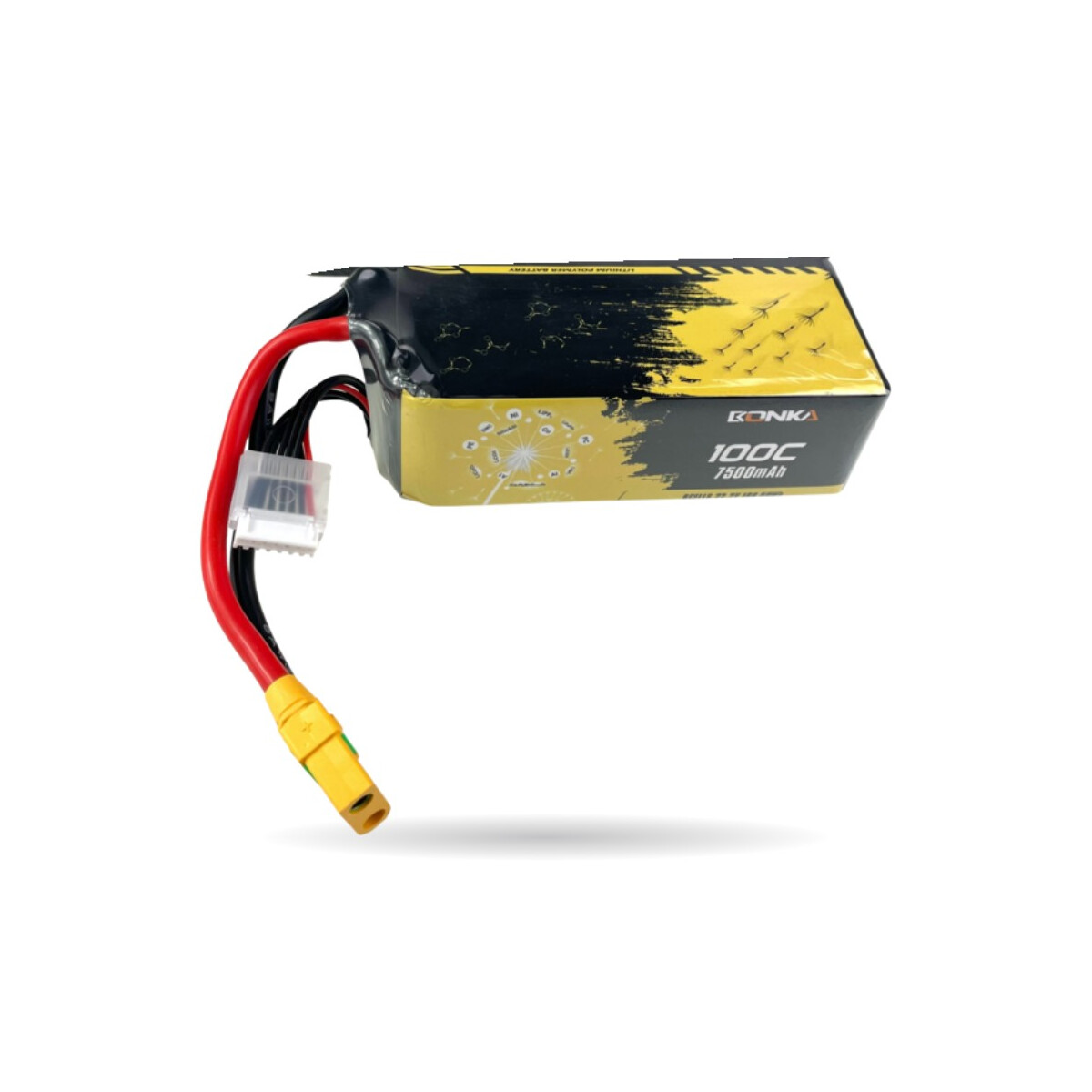 Bonka Lipo Akku 7500mAh 100C  22,2V XT90 Antiblitz