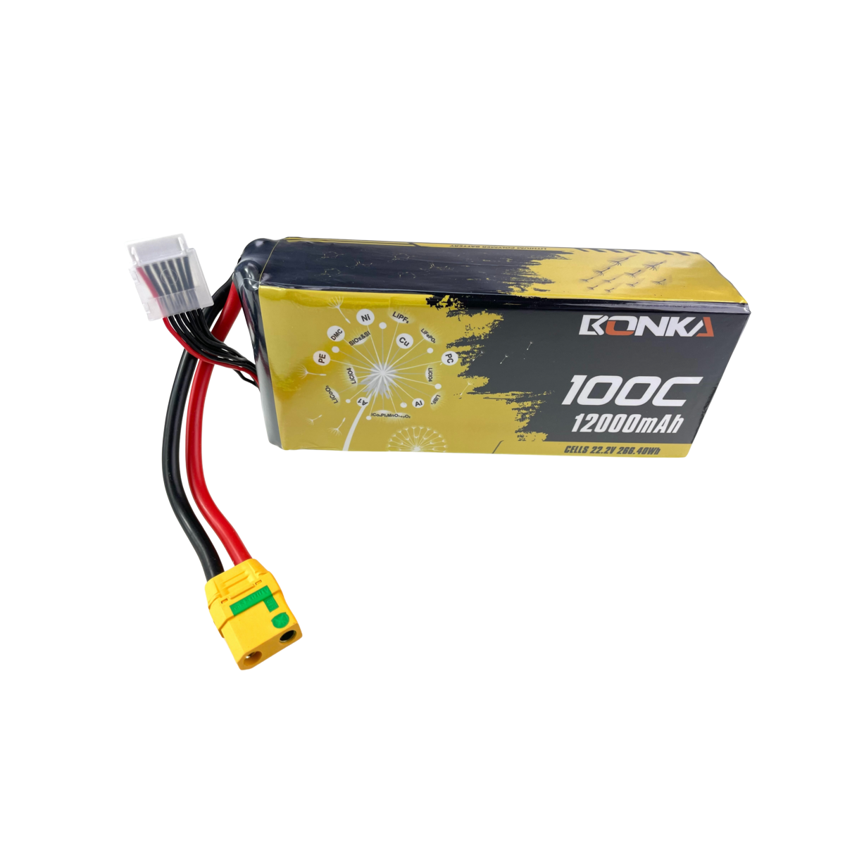 Bonka Lipo Akku 12000mAh 100C  22,2V XT9 box