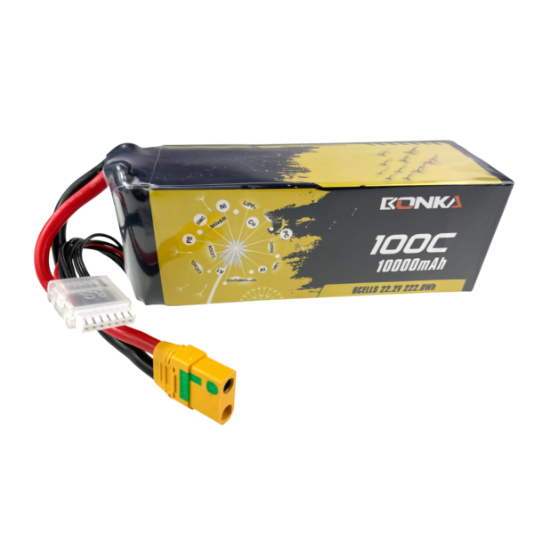 Bonka Lipo Akku 10000mAh 100C  22,2V XT90 Antiblitz
