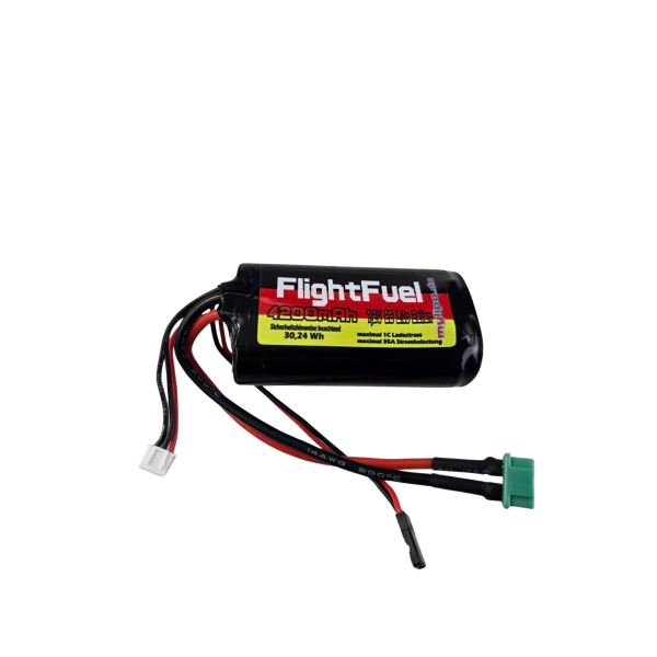 FlightFuel Li-Ion Akku Rundzelle Molicel INR21700-P42A, 4200mAh 35A Li-Ione-Akku, 7,4V
