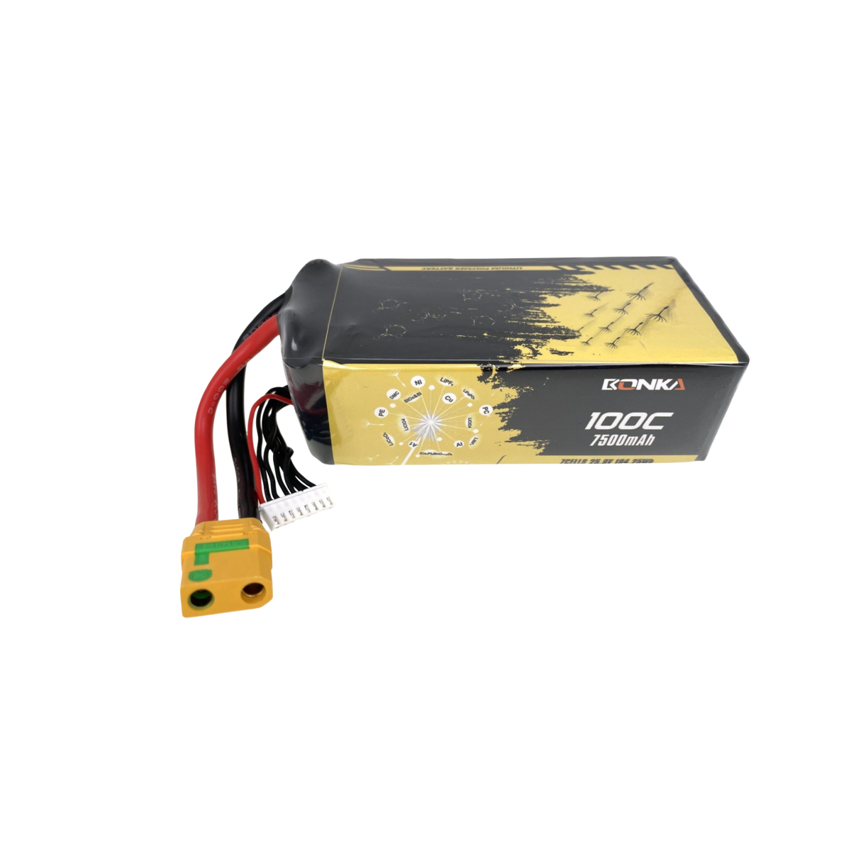 Bonka Lipo Akku 7500mAh 100C  25,9V XT90 box