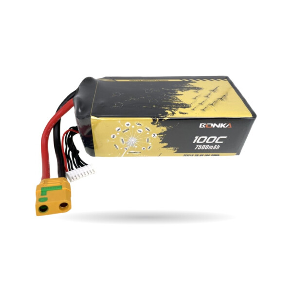 Bonka Lipo Akku 7500mAh 100C  25,9V XT90 Antiblitz