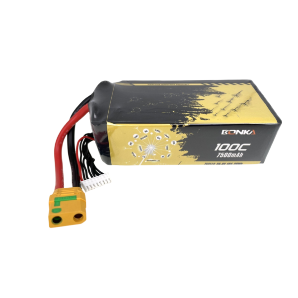 Bonka Lipo Akku 7500mAh 100C  25,9V XT90 Antiblitz