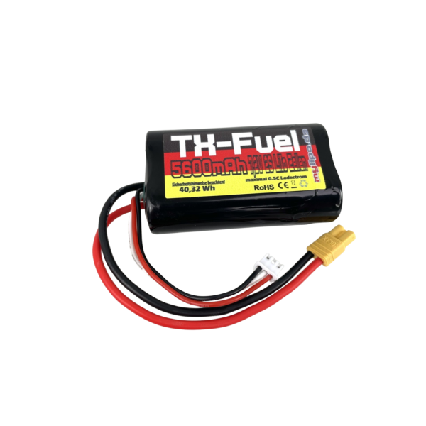 TX-Fuel Li-Ion Akku Rundzelle 21700 LGM58T, 5600mAh Li-Ionen-Akku, 7,2V