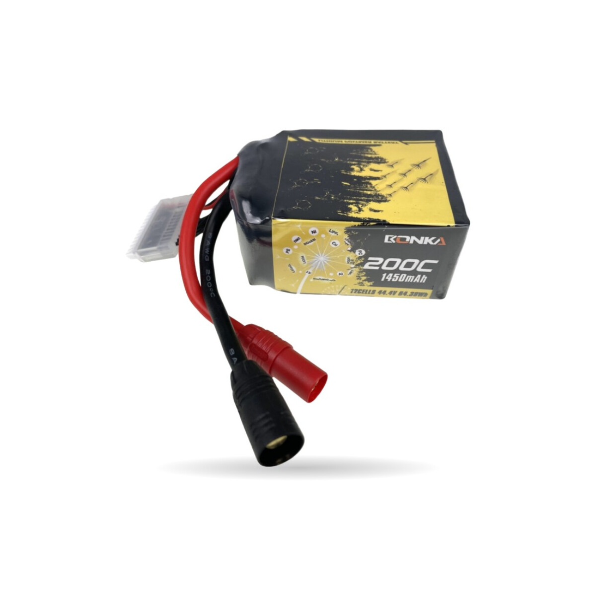 Bonka Lipo Akku1450mAh 44,4V 200C/400C FPV AS150AB