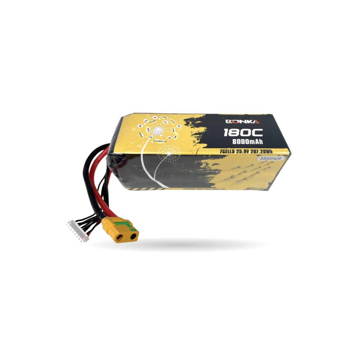 Bonka Lipo Akku 8000mAh 180C HEIM Series box
