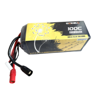 Bonka Lipo Akku 10000mAh 100C  25,9V AS150 Antiblitz