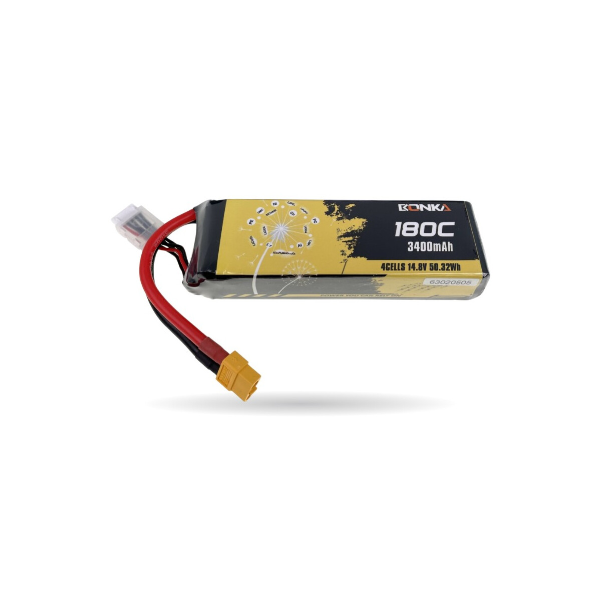 Bonka Lipo Akku 3400mAh HEIM Series 14,8V XT60