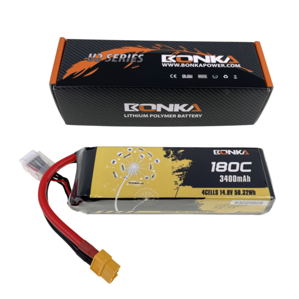 Bonka Lipo Akku 3400mAh HEIM Series 14,8V XT60