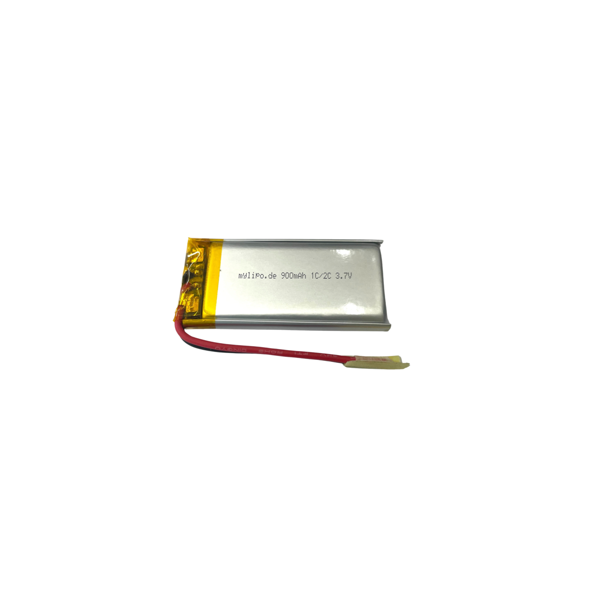 Lipo Akku 900mAh, 3,7C mit eingebautem P box