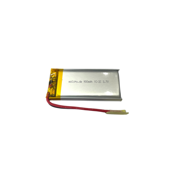 Lipo Akku 900mAh, 3,7C mit eingebautem PCM und 50mm Kabel