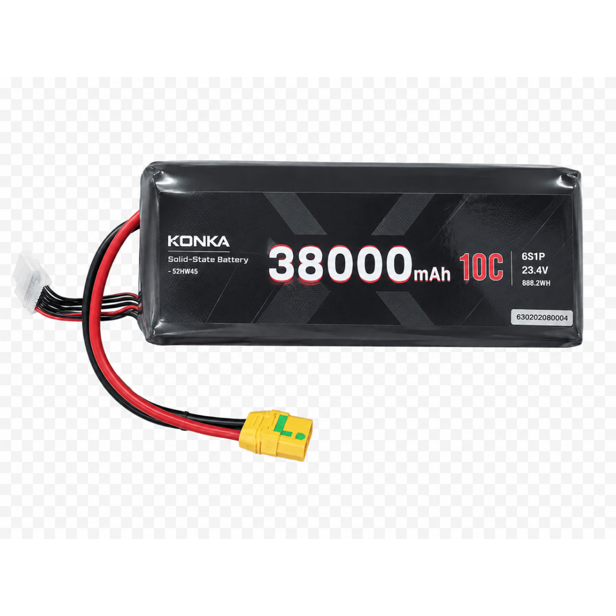 Semi-Solid-State Lipo Akku HV 38.000mAh  box