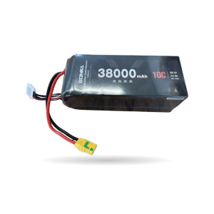 Semi-Solid-State Lipo Akku HV 38.000mAh 26,4V Ladeschlussspannung 10C MULTICOPTER  XT90AB
