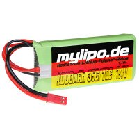 Lipo Akku1000mAh 7,4V 35C/70C