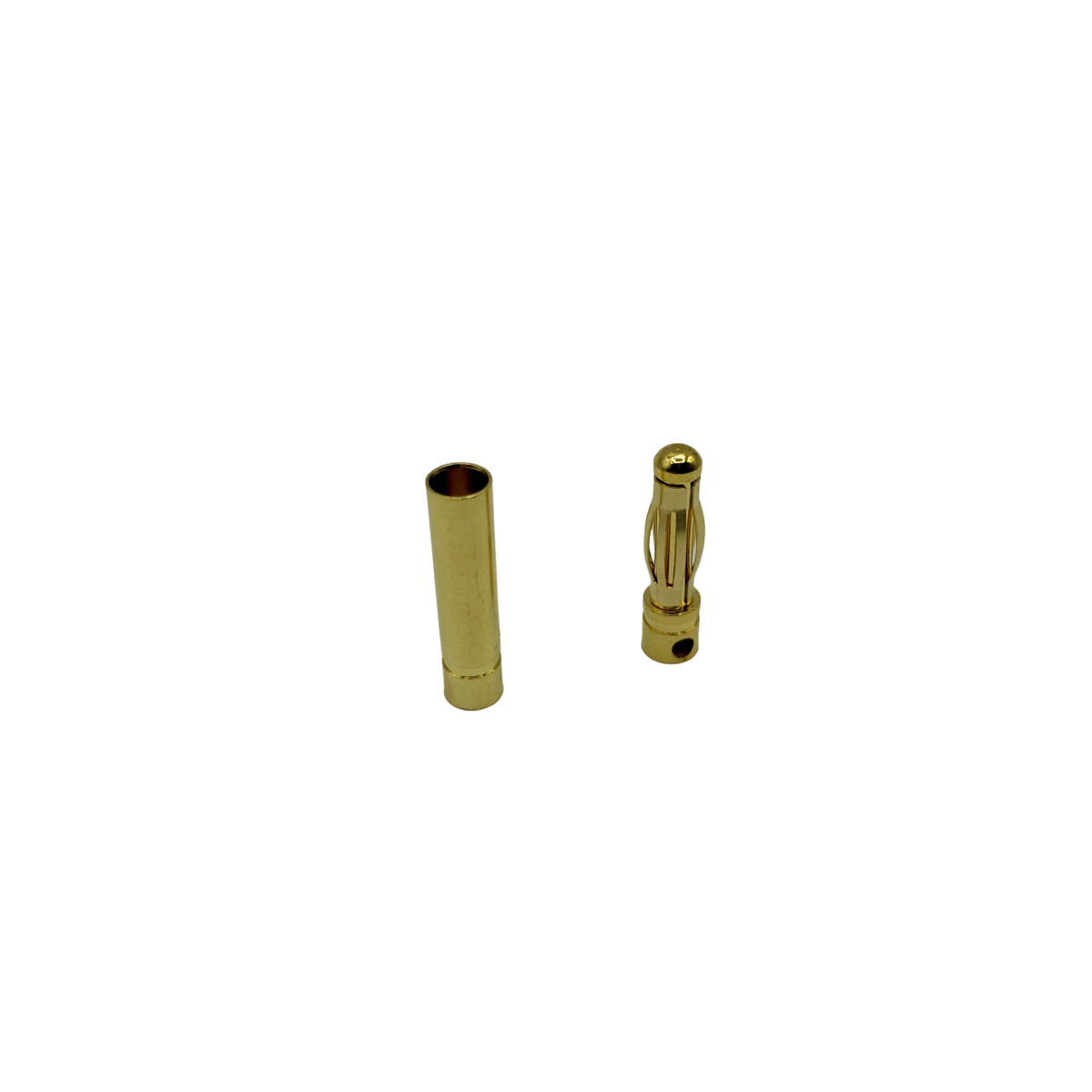 5 Paar  4mm Goldkontaktstecker