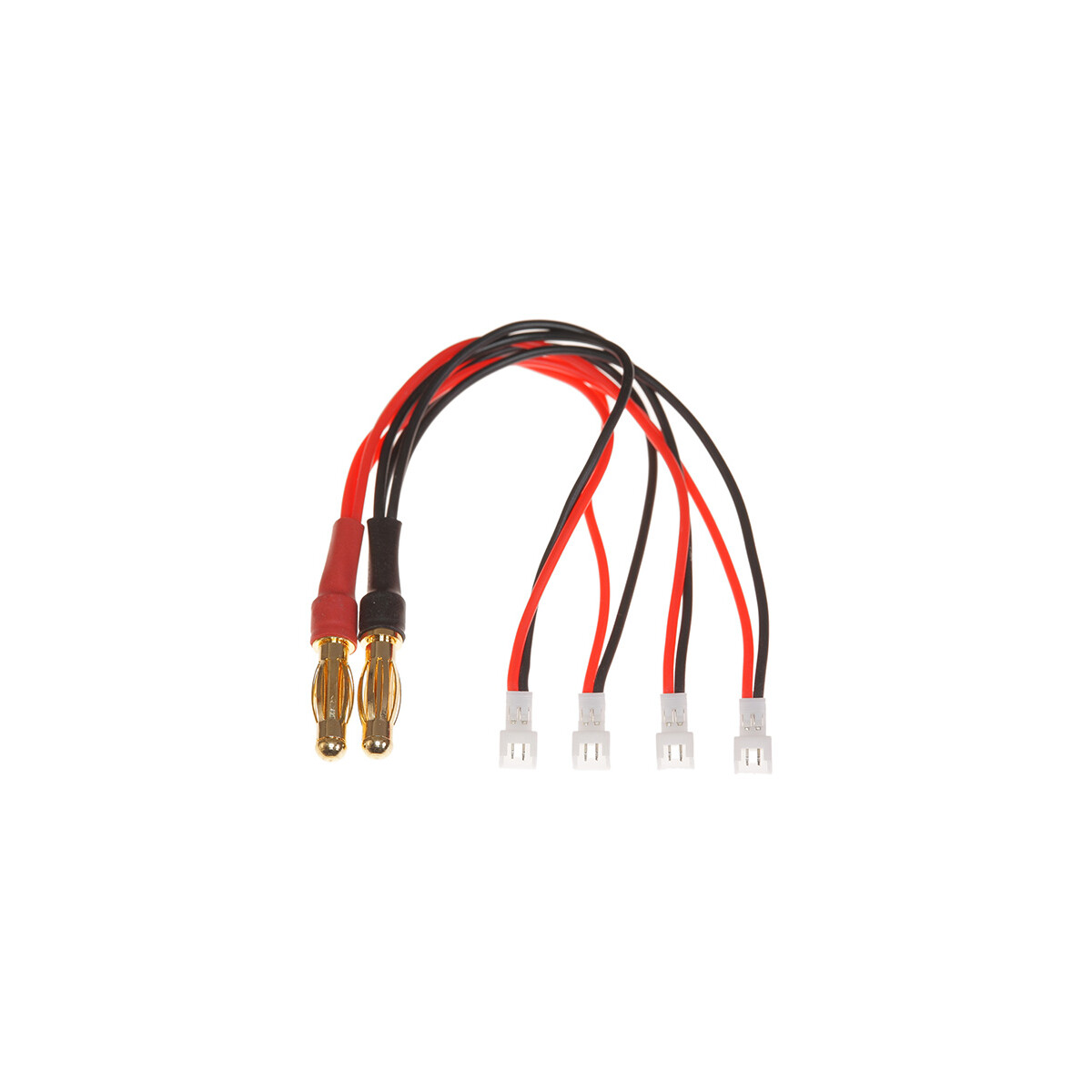 *Ladeadapter 4-fach parallel JST PH1.25 2 Pin Buchse...