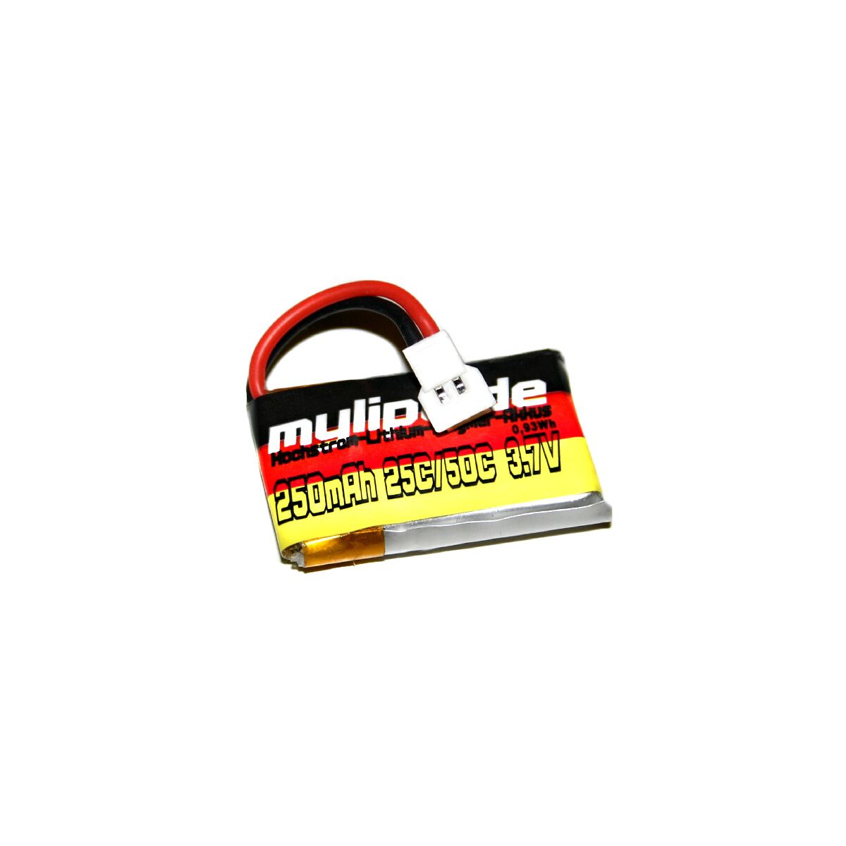 Lipo Akku 250mAh 3,7V 25C/50C GENIUS CP WALKERA