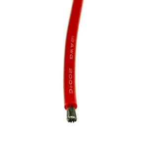 Silikonkabel 12AWG (3,13mm²) rot