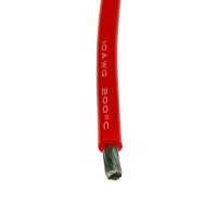 Silikonkabel 10AWG (5,27mm²) rot