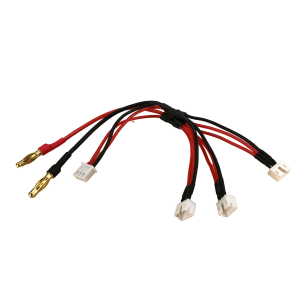 *Charging cable for 3 lipos, parallel UMX + 130X + mCP X BL