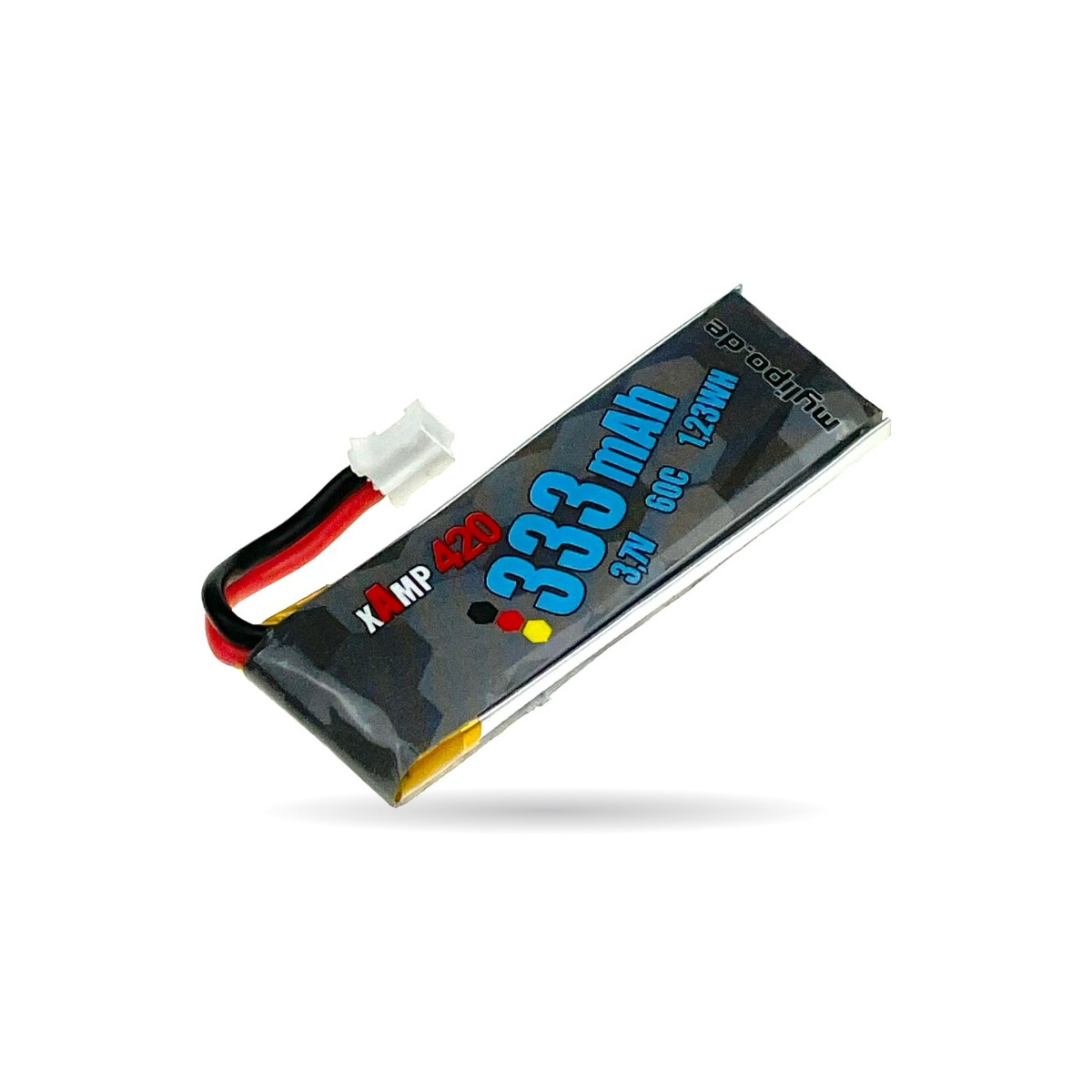 Lipo Battery 333mAh 3.7V 1S 60C/120C BLA box