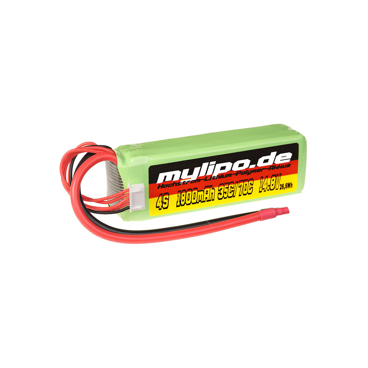 Lipo Akku 1800mAh 14,8V 35C/70C