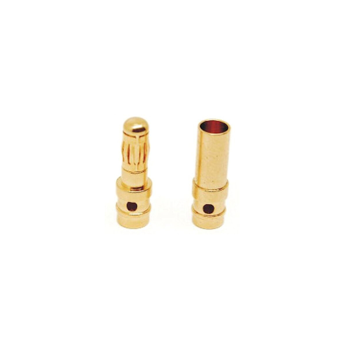 *5 Paar 3,5mm Goldkontaktstecker