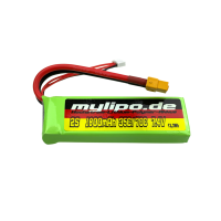 Lipo Akku 1800mAh 7,4V 35C/70C XT60