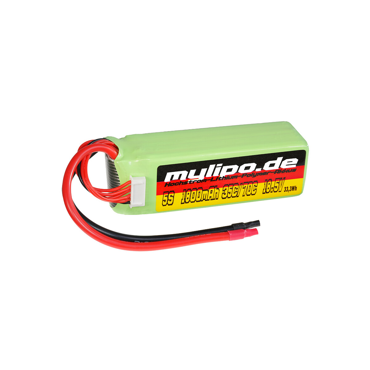 Lipo Akku 1800mAh 18,5V 35C/70C