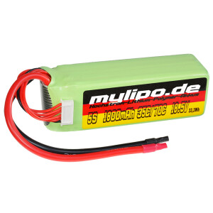 Lipo Akku 1800mAh 18,5V 35C/70C