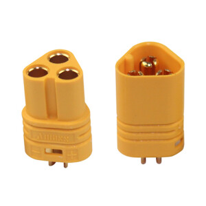 1 pair mt60 gold plug